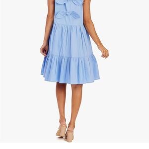 Mud Pie Womens Mud Pie Women's Becker Bow Dress, dress, medium